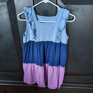 Stylish Blue and Pink Kids Dress